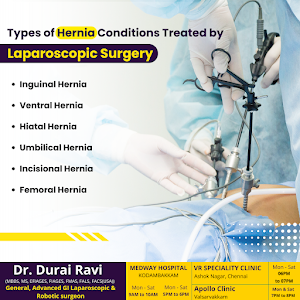 Dr Durai Ravi | Laser , Laparoscopic & Robotic GastroSurgeon in Chennai